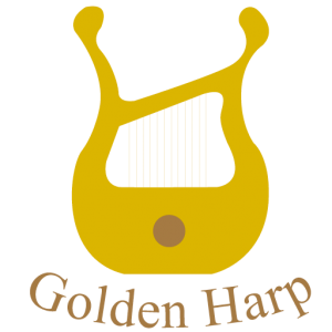 ゴールデンハープ ロゴ